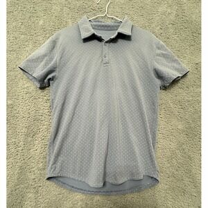 BYLT Performance‎ Polo Shirt Mens Polkadot Premium Basics
